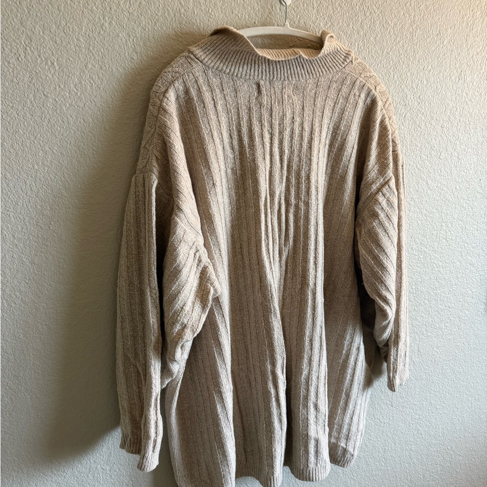 Vintage Cable Knit Sweater Grandma Grandpacore Y2K Classic 90's Fashion - Picture 6 of 11